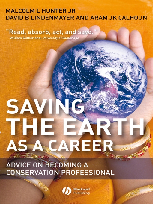 Cover image for Saving the Earth as a Career